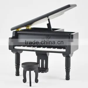 Wood Piano Music Box Colors Available thumbnail-1