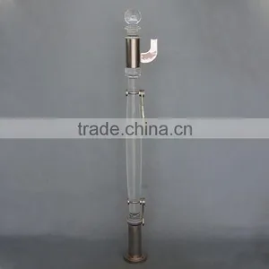 Clear Decorative Acrylic Wedding Walkway Pillars thumbnail-1