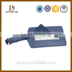 Made in China OEM Factory Genuine Leather Tag Baggage Tag thumbnail-3
