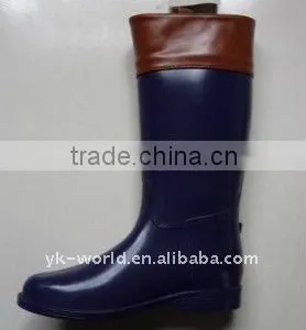 High Heel Pvc Rain Boots for Lady thumbnail-1