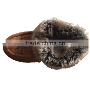 European Style Lady Ankle Snow Boot With Faux Fur Cover thumbnail-3