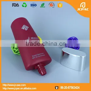 Silk Touch HDPE Cream PE Cosmetic Plastic Tube Packaging thumbnail-2