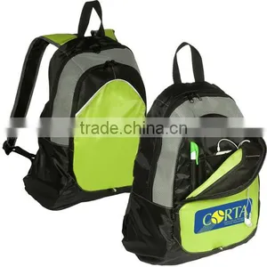 Adjustable Straps 210D Polyester Backpack Factory thumbnail-1