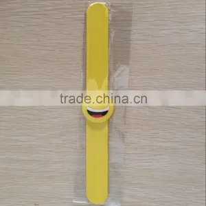 Custom Promotional Funny PVC Slap Bracelets thumbnail-4
