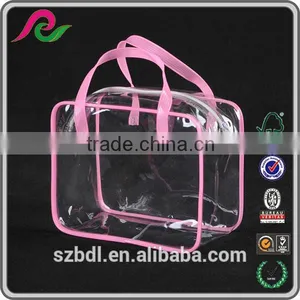 2016 Popular Stand up Transparent Pvc Waterproof Bag thumbnail-1