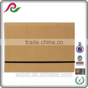 Natural Kraft Paper File Folder With Flap thumbnail-1