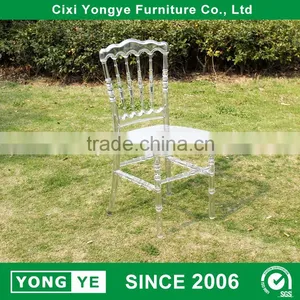 Wholesale Prices Wedding Decoration Napoleon Plastic Chair thumbnail-4