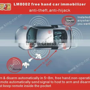 High Quality Handfree Auto Recognition Engine Lock Immobilizer Universal Car Alarm System Remote Control thumbnail-1