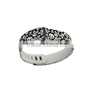 2015 Skull Style Replacement Band for Fitbit Flex (No Tracker Chip) thumbnail-5