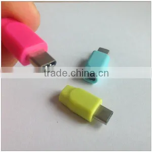 2015 Hot Selling Colorful and Useful USB 3.1 Type-c Male to Micro Female Adapter thumbnail-5