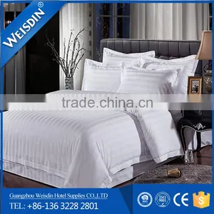WEISDIN Guangzhou Manufacturer 40s*40s 3cm Stripe Bedsheets Quality Choice thumbnail-1