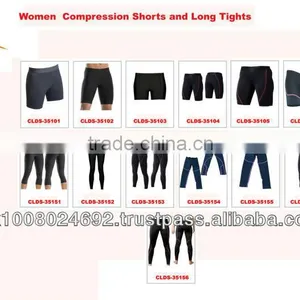 Women Compression Shorts Long Tight thumbnail-1