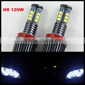 Canbus 120W LED Angel Eyes Marker for BMW X5 E70 X6 E71 E90 E91 E92 M3 E60 E82 E93 E63 LED Marker Headlight Angel Eyes thumbnail-1