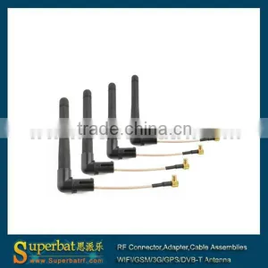 2.4GHz 3dBi WIFI Antenna With Extended Cable MCX Male 2.4 Ghz Wifi Booster Antenna thumbnail-1