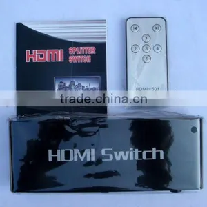 Switcher With IR Remote Support 3D, 5x1 5 Port Switch / Switcher thumbnail-1