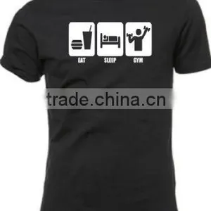 2016 Good Quality Promotional Custom Design Long Sleeeved Cheap Plain 160gram Cotton Fabric Tshirts thumbnail-3
