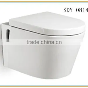 Sanitary Ware Wall Hung Toilet Bathroom wc Wall Mounted Toilet Wall Drain Toilet thumbnail-1