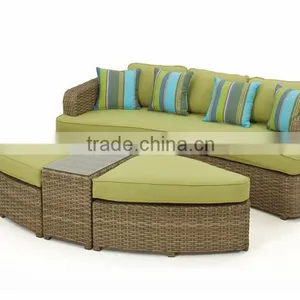 Sunbed With Stool And Table thumbnail-4