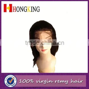 Cheapest High Quality Brazilian Hair Front Lace Wig Made In China thumbnail-1