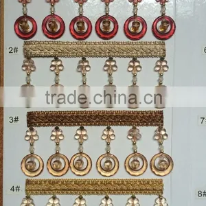 [YZLACE] Tassels Lace Curtains Wholesale 10074 thumbnail-1