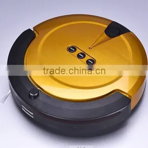 Multifunctional Auto Vacuum Cleaner V-shaped Rolling Brush ,remote Controller,recharge Station,virtual Wall thumbnail-1