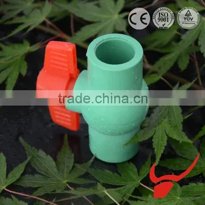 Low Price With Easy Assembly PPR Fittings Plastic Ball Valve thumbnail-1