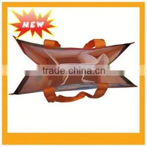 Non Woven 6 Bottle Wine Tote Bag thumbnail-1