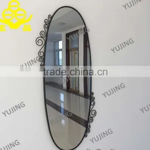 YUJING 4mm Wholesale Iron Frame Decorative Wall Mirror thumbnail-2