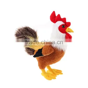 Best Made Realistic Standing Plush Stuffed Chicken Animal Toy Wholesale thumbnail-3