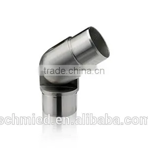 Stainless Steel Acute Vertical Corner 90 Degree Elbow For Split Tube 42.4mm ,flush Angle thumbnail-5