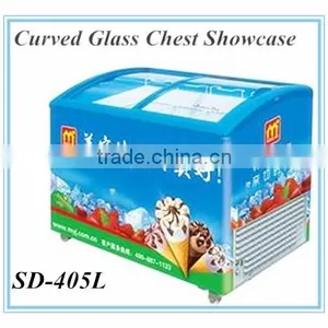 High Quality Freezer Top Sliding Glass Door Display Chest Freezer Freezer thumbnail-5