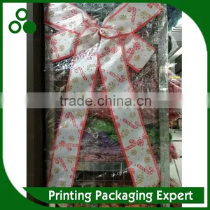 100% POLYESTER SATEEN RIBBON MADE CHRISTMAS BIG BOW thumbnail-1