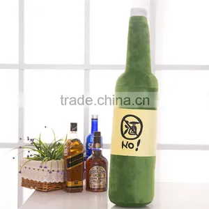 OEM Wholesale Soft Cheap Stuffed Toy Plush Wine Bottle Toys thumbnail-2