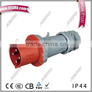 Waterproof IP65 Industrial Application Universal Plug Socket Outlet thumbnail-1