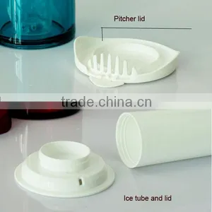 600ml Plastic Pitcher With Fruit Infuser(Blue) thumbnail-2