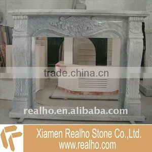 Guangxi White Fireplace thumbnail-1