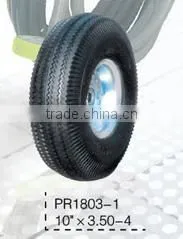 Rubber Wheel TUV CERTIFIED FACTORY Wheelbarrows Pnuematic Wheel, Solid Wheel,PU Foam Flat Free Wheel 6"-18" thumbnail-3