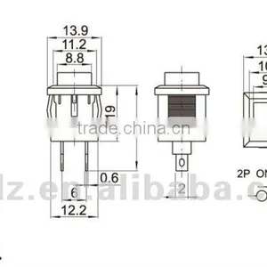 Boat Like Rocker Switch,AC Rocker Switch With Automatic Sensor Light thumbnail-6
