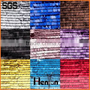 Wholesale Custom White Table Clothes Wedding Sequin thumbnail-5