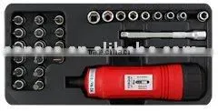 28PC 1/4"Dr. Torque Screwdriver Set thumbnail-1