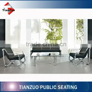 TZ-B01 Metal Frame Waiting Sofa for Office Reception thumbnail-1