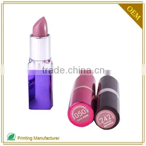 Customed Cheaped Lipstick Sticker Label With Double Layer Stickers thumbnail-6