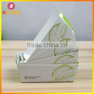 Customized Paper Huaxin Food Grade Paper Cake Box With Handle thumbnail-1