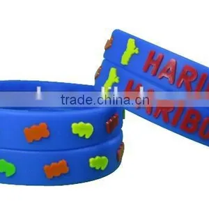 Fashion Silicon Bracelet Wristband thumbnail-5