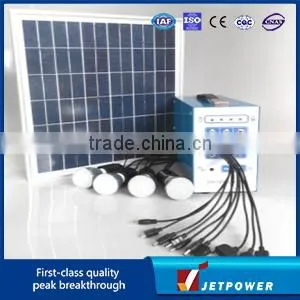 20W Portable Home DC Solar Lighting System thumbnail-1