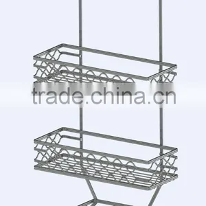 Fashionable Corner Shower Caddy, Stainless Steel Bathroom Shelf, Bathroom Rack thumbnail-1