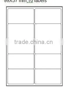 Self Adhesive White Address Label 99x57mm thumbnail-1