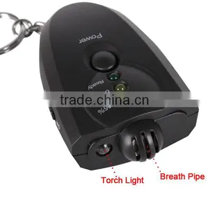 New Black LED Digital Alcohol Breathalyzer Tester With Flashlight thumbnail-2