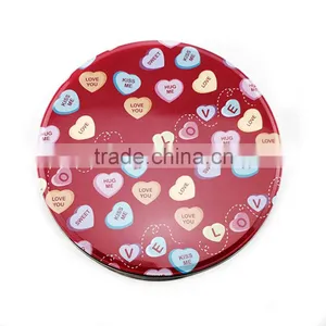 Wholesale Cute Round Cookie Tin Box Set of 2 thumbnail-4