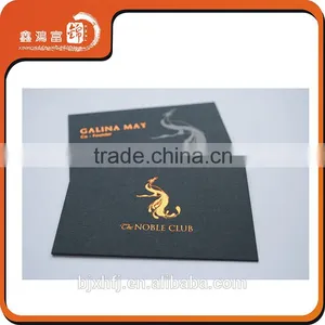 Free Sample Letterpress Gold Business Paper Card thumbnail-1